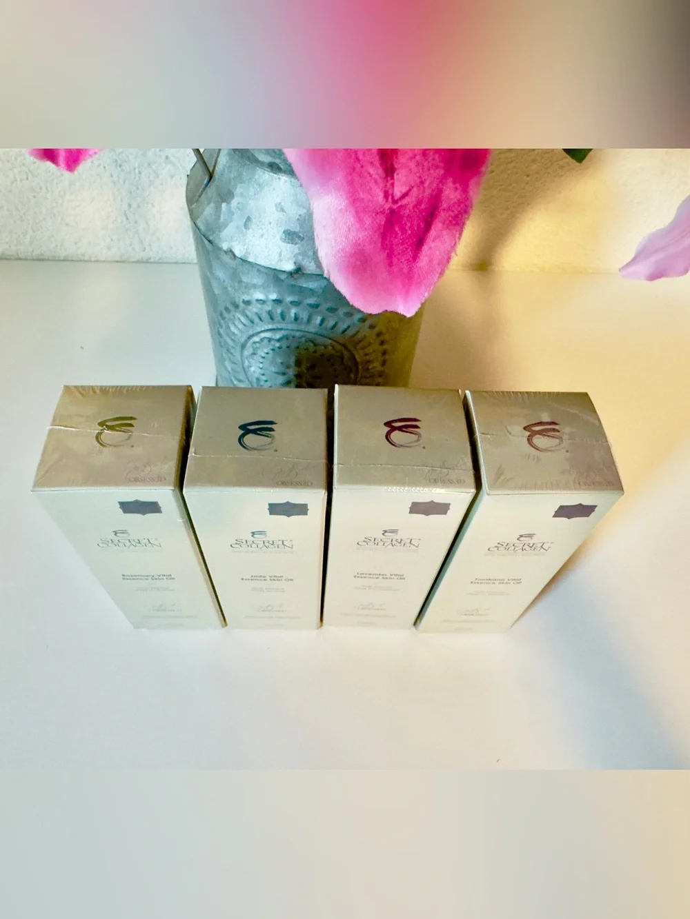 Secret Collagen Vital Essence Skin Oil Set